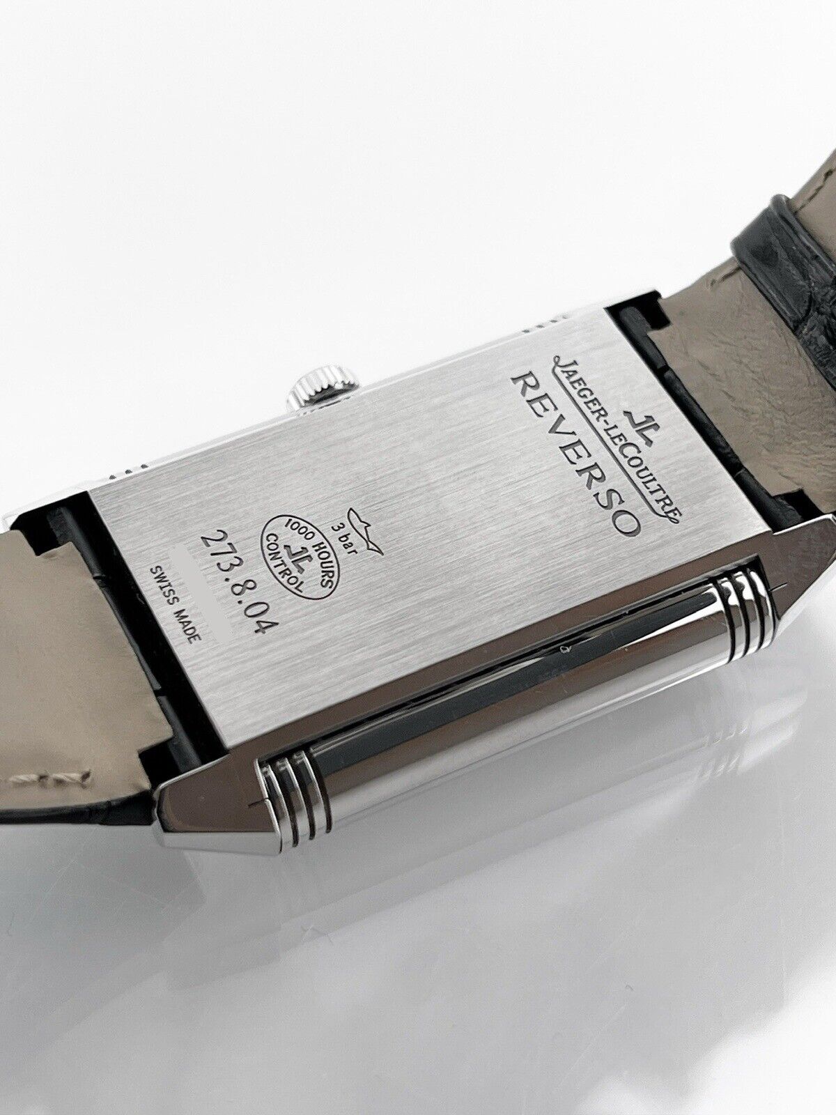 2015 JLC Grande Reverso Manual Wind Watch 30x42mm W/ Papers - 273.8.04