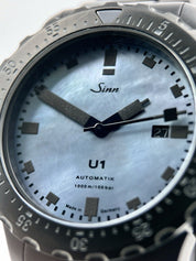 2023 Sinn U1 Automatic Watch 44mm Mother Of Pearl Dial U1 MOP - Box And Papers