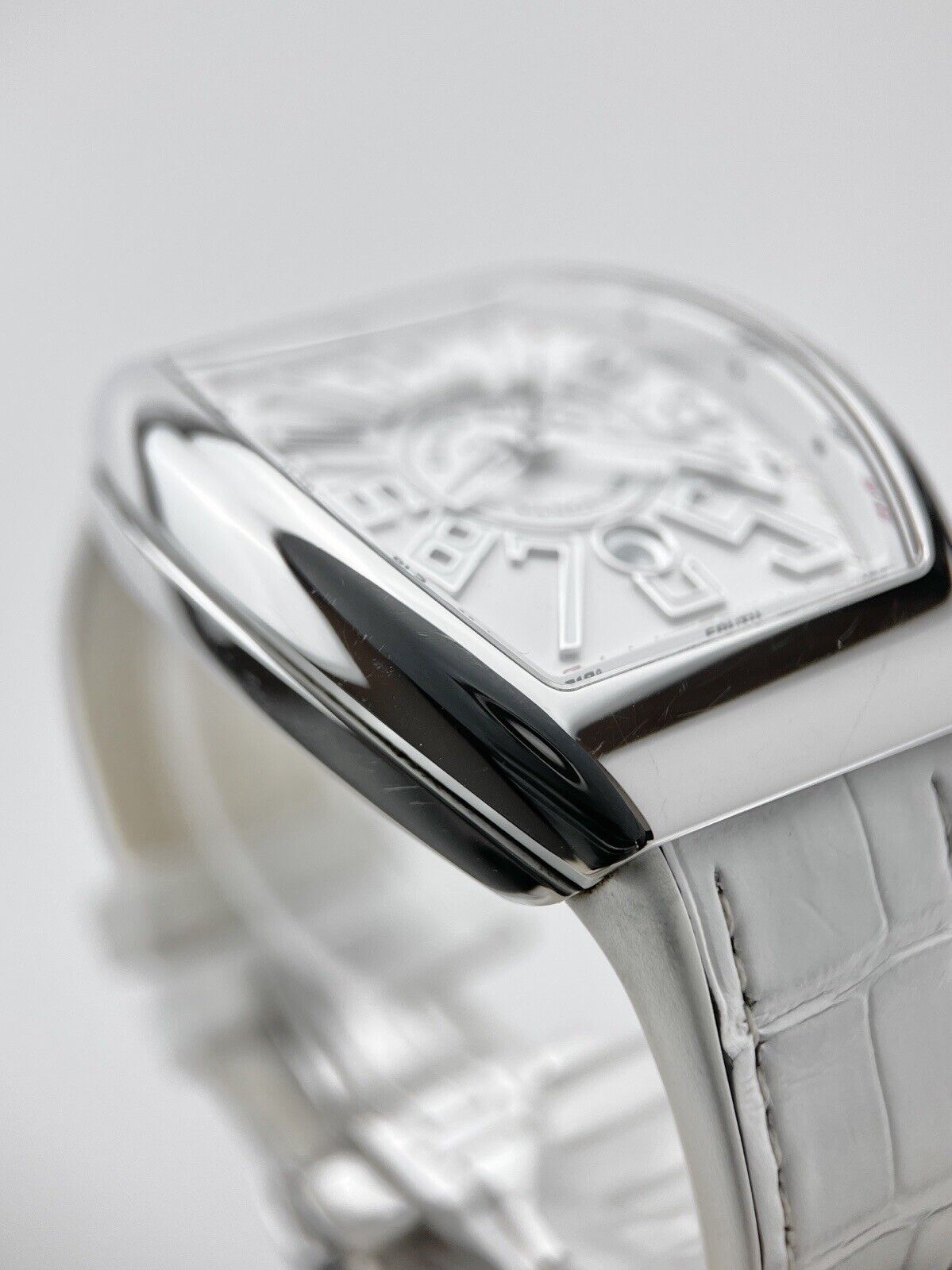 2020 Franck Muller Vanguard Automatic 45mm White Dial V45SCDT Box And Papers