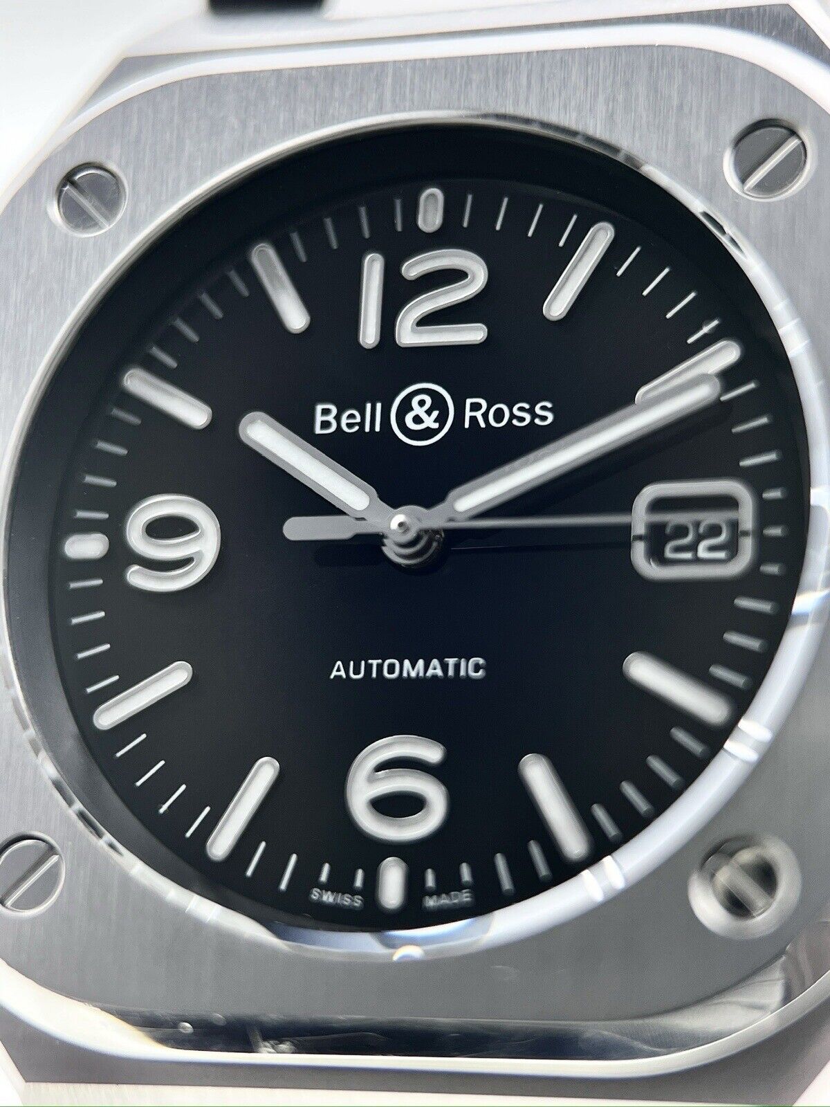 2021 Bell & Ross BR05 Automatic 40mm Black Dial Stainless Steel -Box And Papers