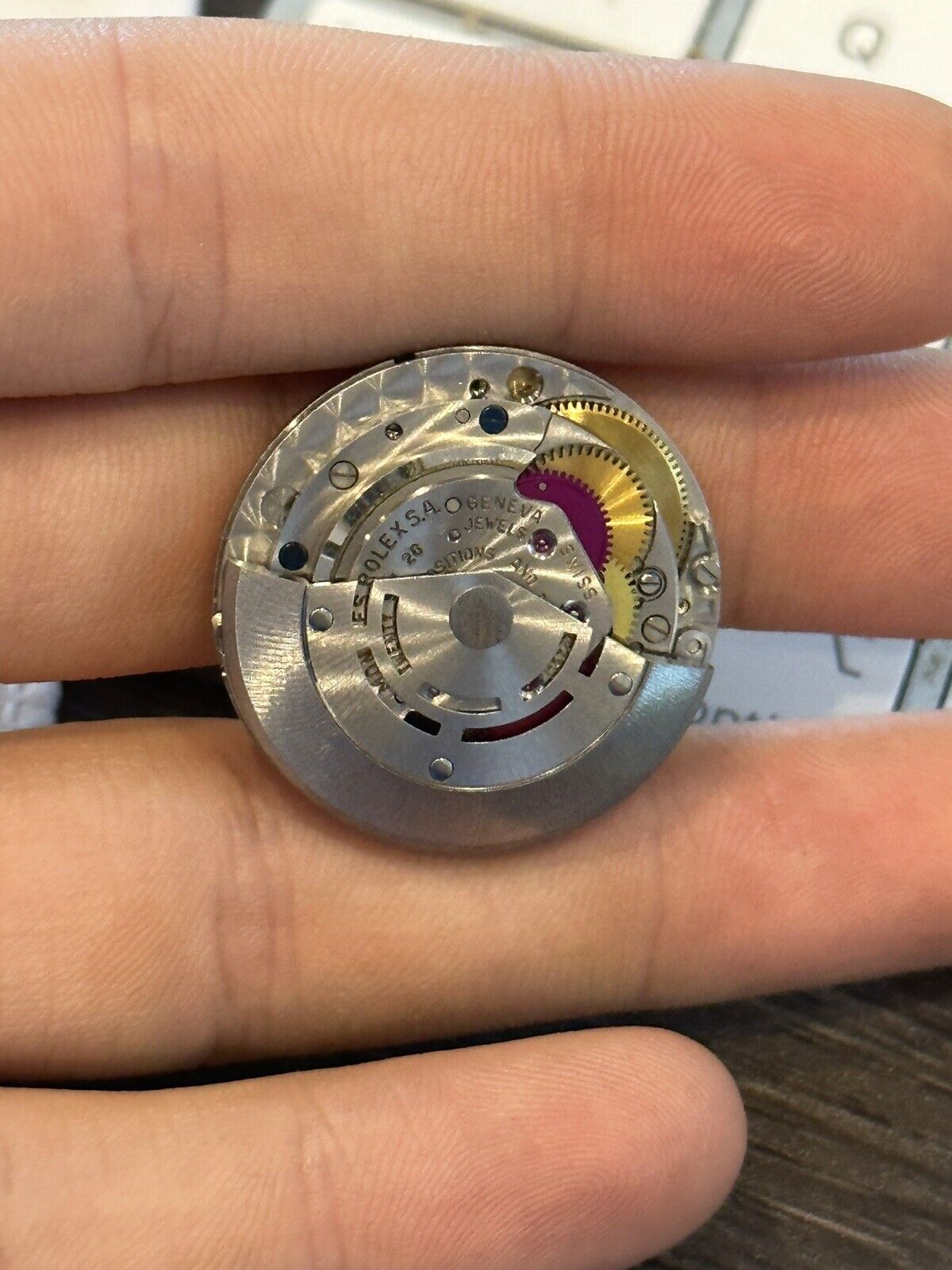 Rolex Cal 1570 26 Jewels for Men's 36mm DATEJUST  AUTOMATIC Movement