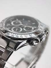 2015 Rolex Daytona Automatic 40mm Stainless Black Dial 116520 - Box And Papers