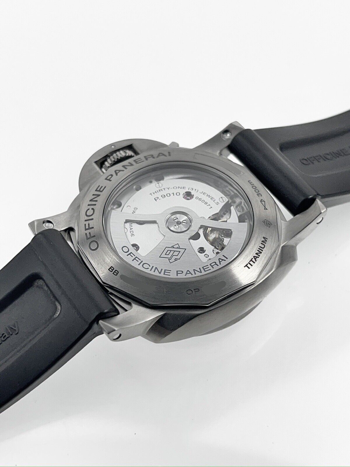 2019 Panerai Marina 1950 Automatic 44mm Black Dial Titanium - Box And Papers