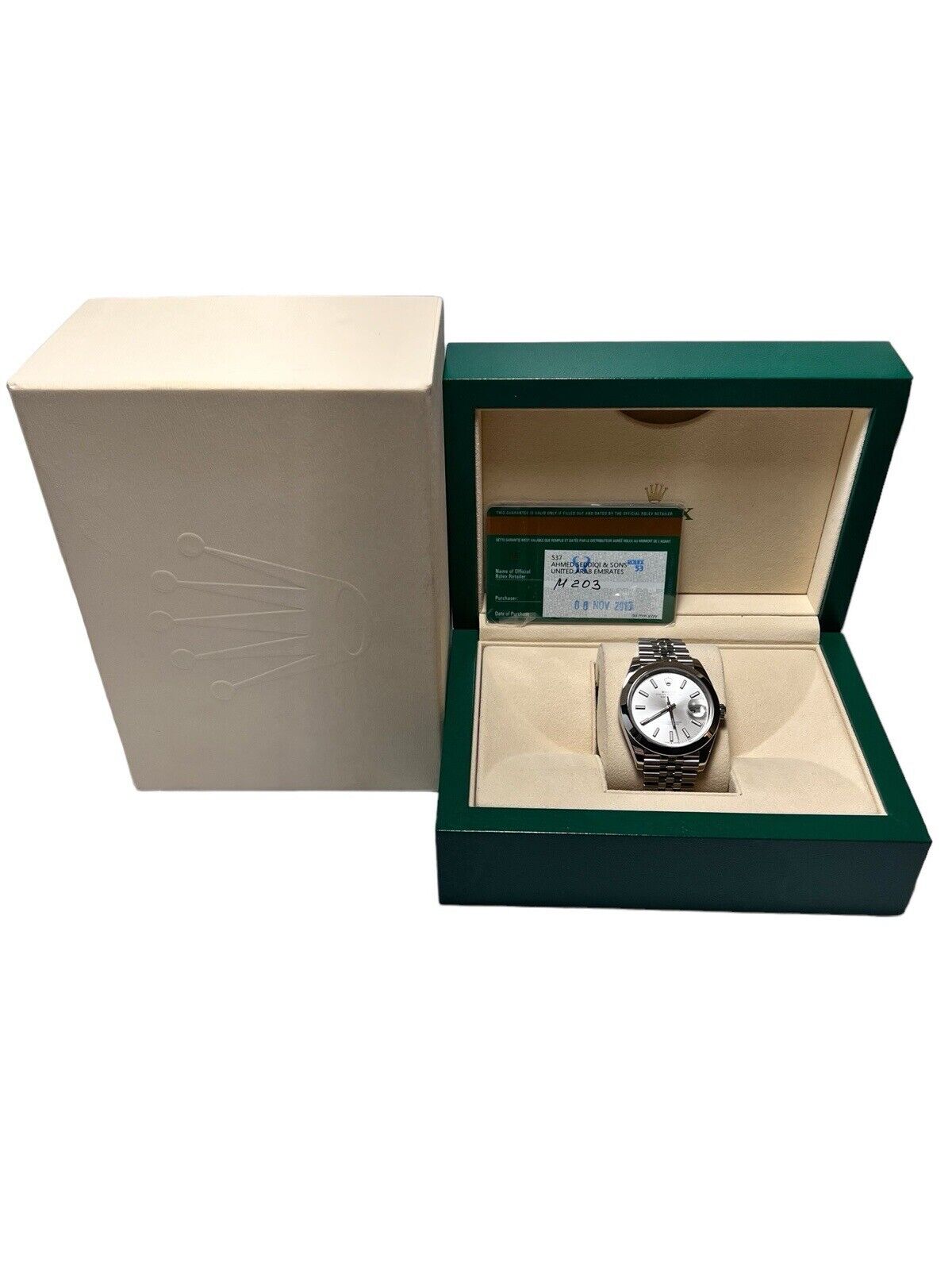 2019 Rolex Datejust 41mm Stainless Steel 41mm Automatic Men’s Watch 126300 - B/P