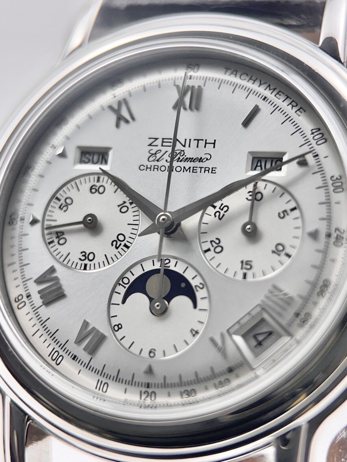 ZENITH El Primero 40mm Ref 01.0240.410 Chronomaster Moonphase Men's Watch