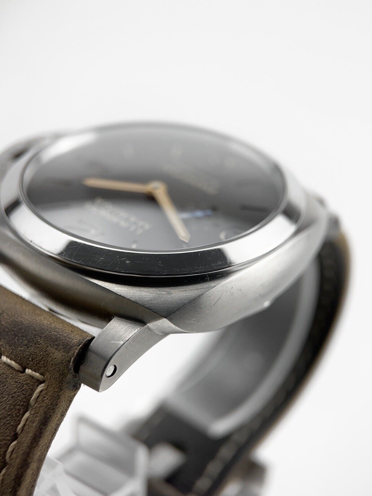 2018 Panerai Marina 1950 Automatic 44mm Black Dial Titanium - Box And Papers