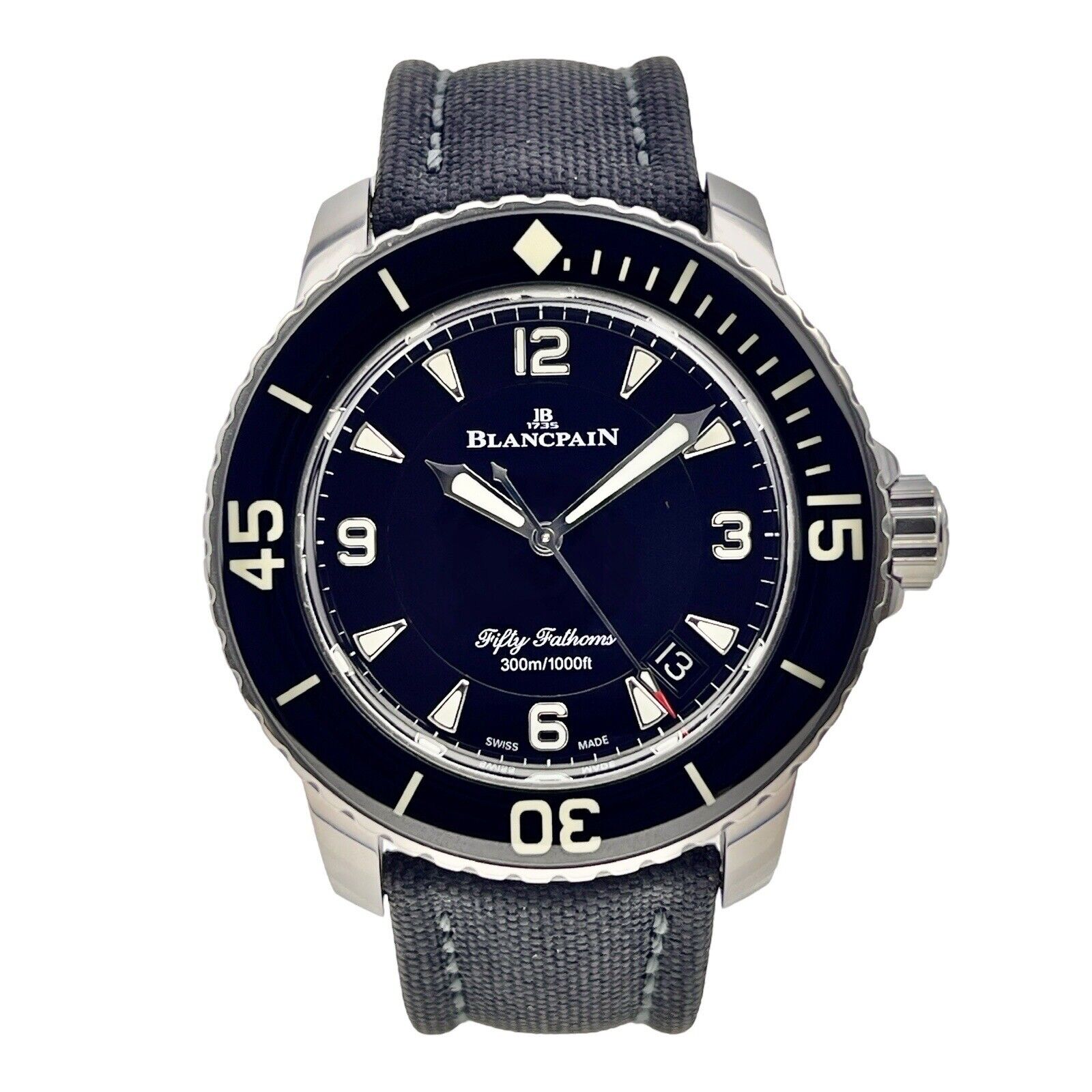 2023 Blancpain Fifty Fathoms Automatic Watch 45mm Ref. 5015 - Box & Papers