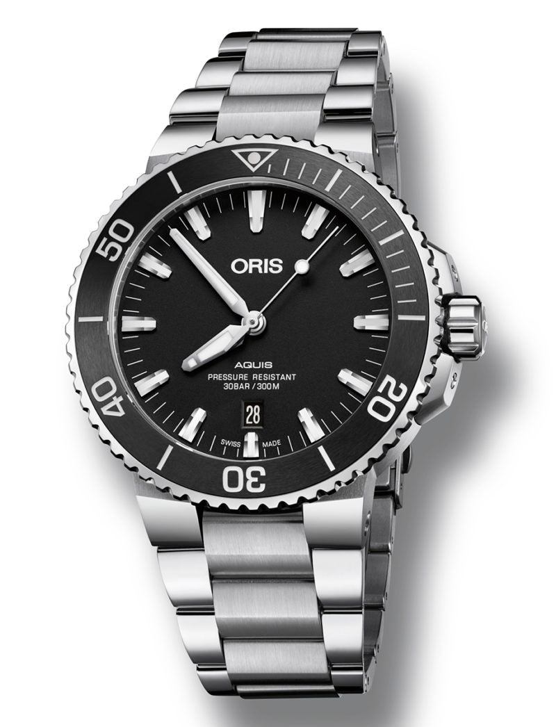 Oris Diving  Aquis Date - 01-733-7730-4154-07-8-24-05PEB