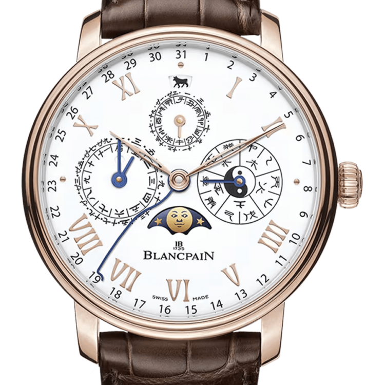 Blancpain Villeret Calendrier Chinois Traditionnel Men's Watch - 0888 3631 55B