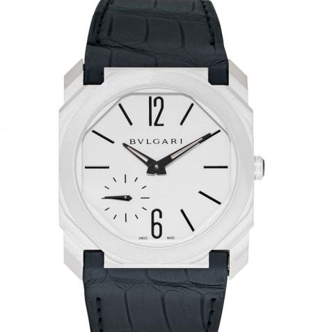 Bvlgari Octo Finissimo Extra Thin Automatic Silver Dial Stainless Steel Men's Watch