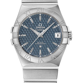 Omega Constellation Co-Axial Watch - 35 mm Steel Case - Blue Dial - 123.10.35.20.03.002