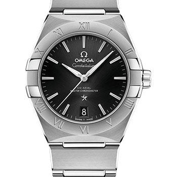 Omega Constellation OMEGA Co-Axial Master Chronometer - 36 mm Steel Case - Black Dial - 131.10.36.20.01.001