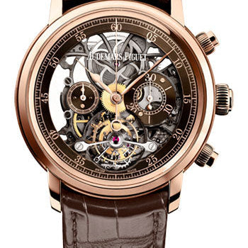 Audemars Piguet Jules Audemars Tourbillon Chronograph Watch - 26346OR.OO.D088CR.01