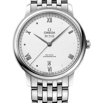 Omega De Ville Prestige Co-Axial - 39.5 mm Steel Case - Grey Dial - 424.10.40.20.02.006