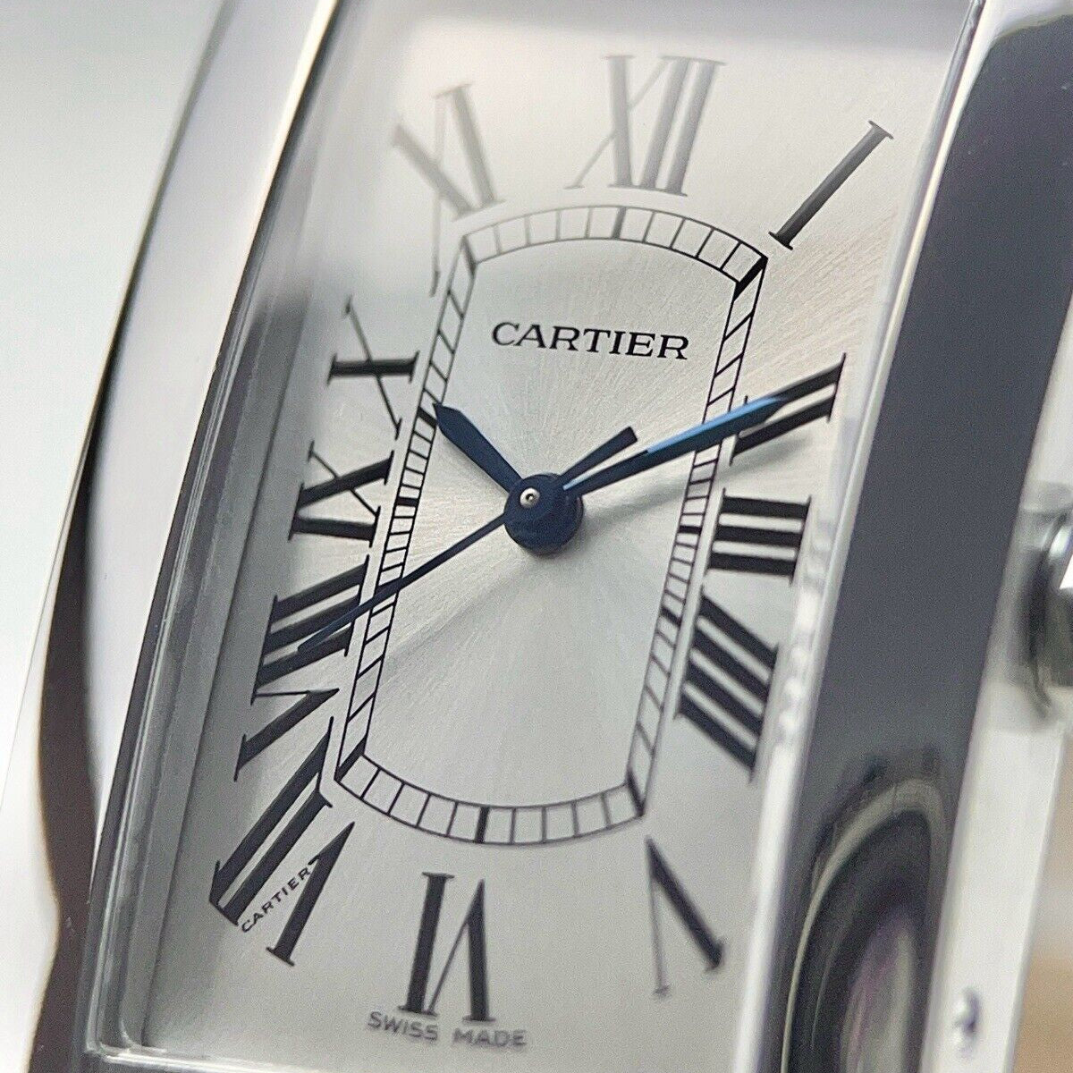 42mm Cartier Tank Americaine Steel Automatic WSTA0044 Watch