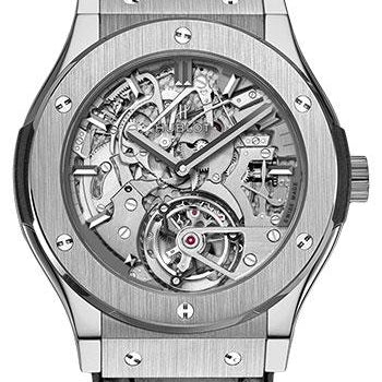 Hublot Classic Fusion Tourbillon Cathedral Minute Repeater Titanium Limited Edition of 50 Watch-504.NX.0170.LR