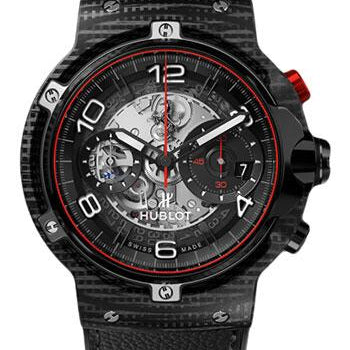 Hublot Classic Fusion Ferrari GT 3D Carbon Watch - 45 mm - Sapphire Crystal Dial-526.QB.0124.VR