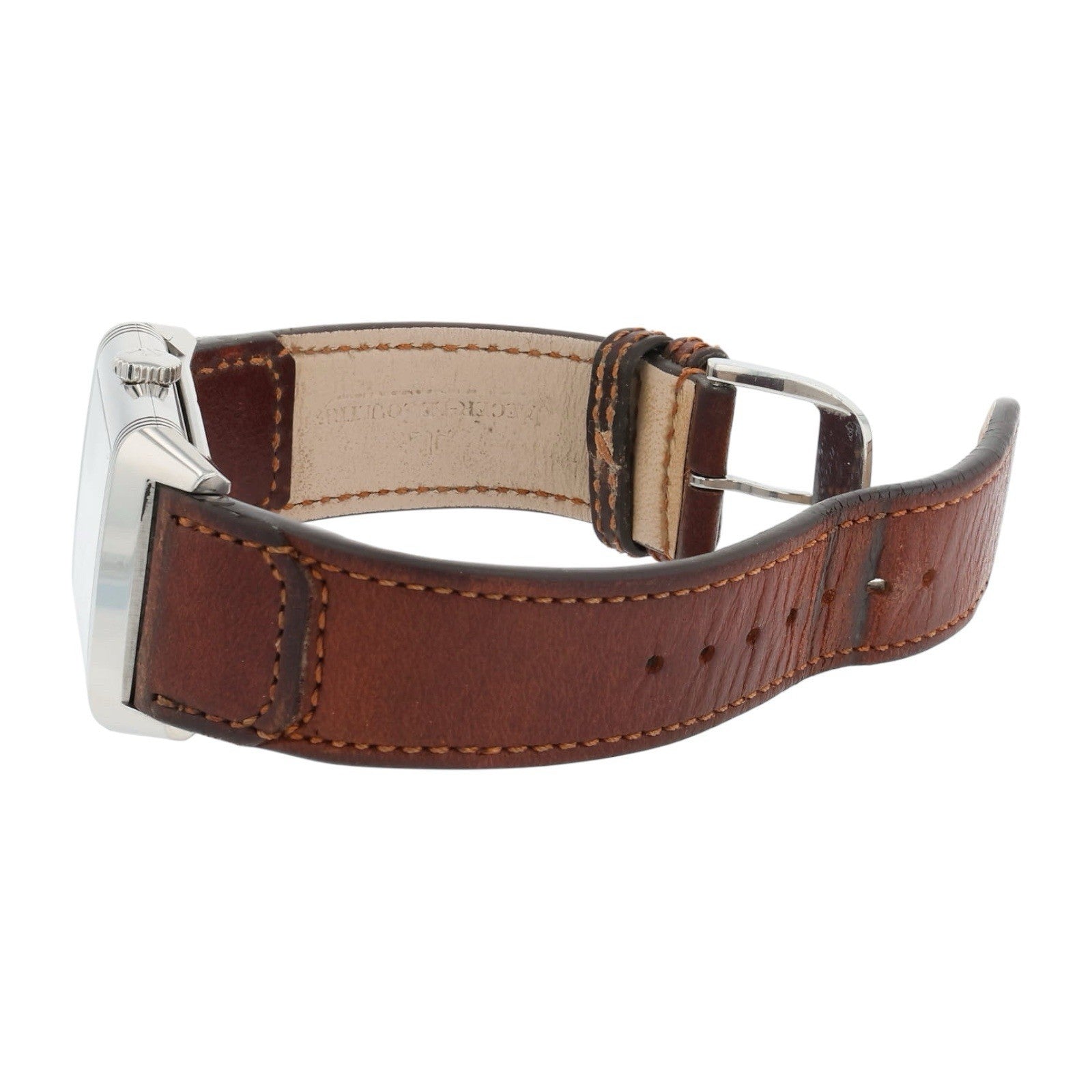 Jaeger-LeCoultre Reverso Steel Silver Dial 45x27mm Manual Wind Mens Q3858520