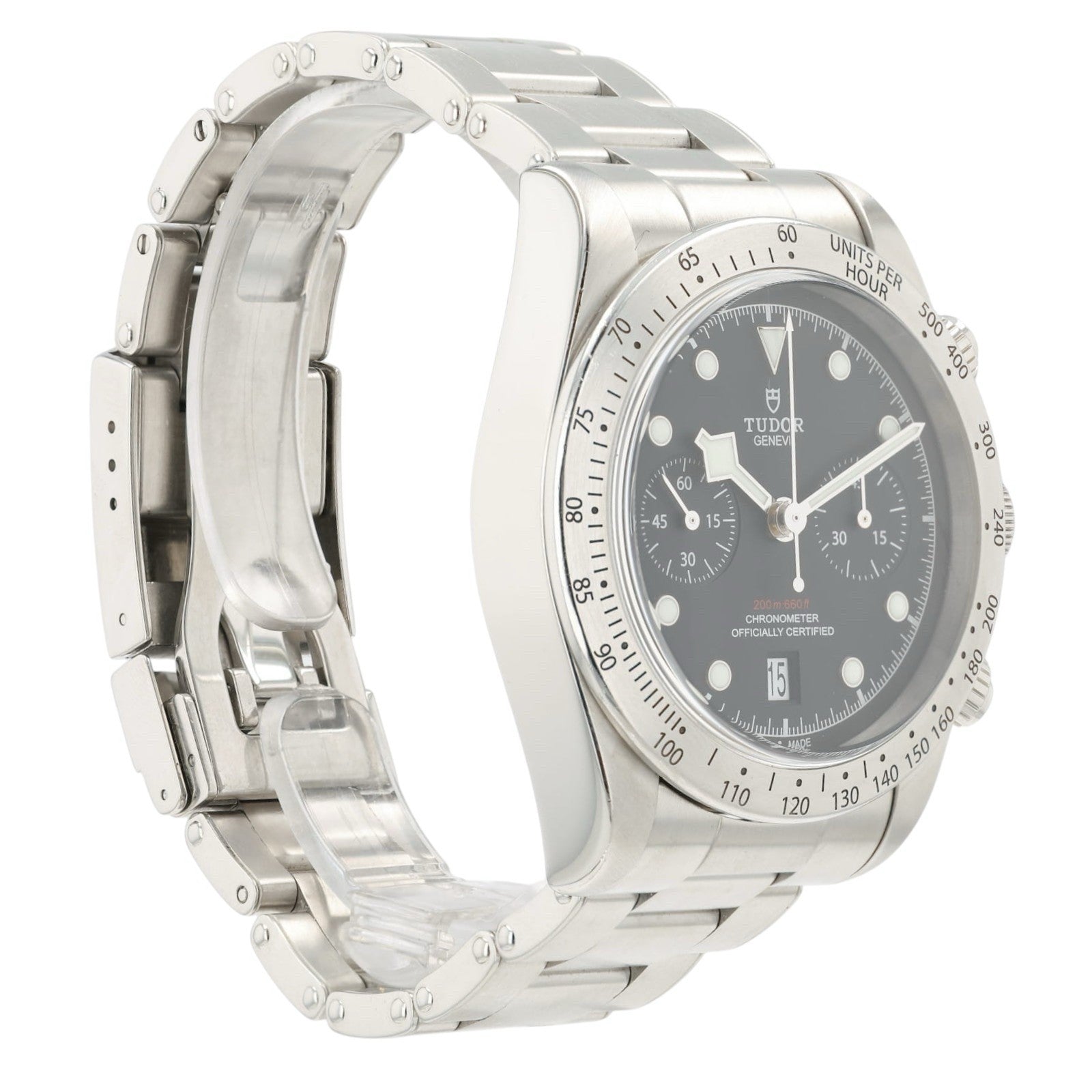 Tudor Black Bay Chrono Black Dial Stainless Steel 41mm Automatic Men’s 79350
