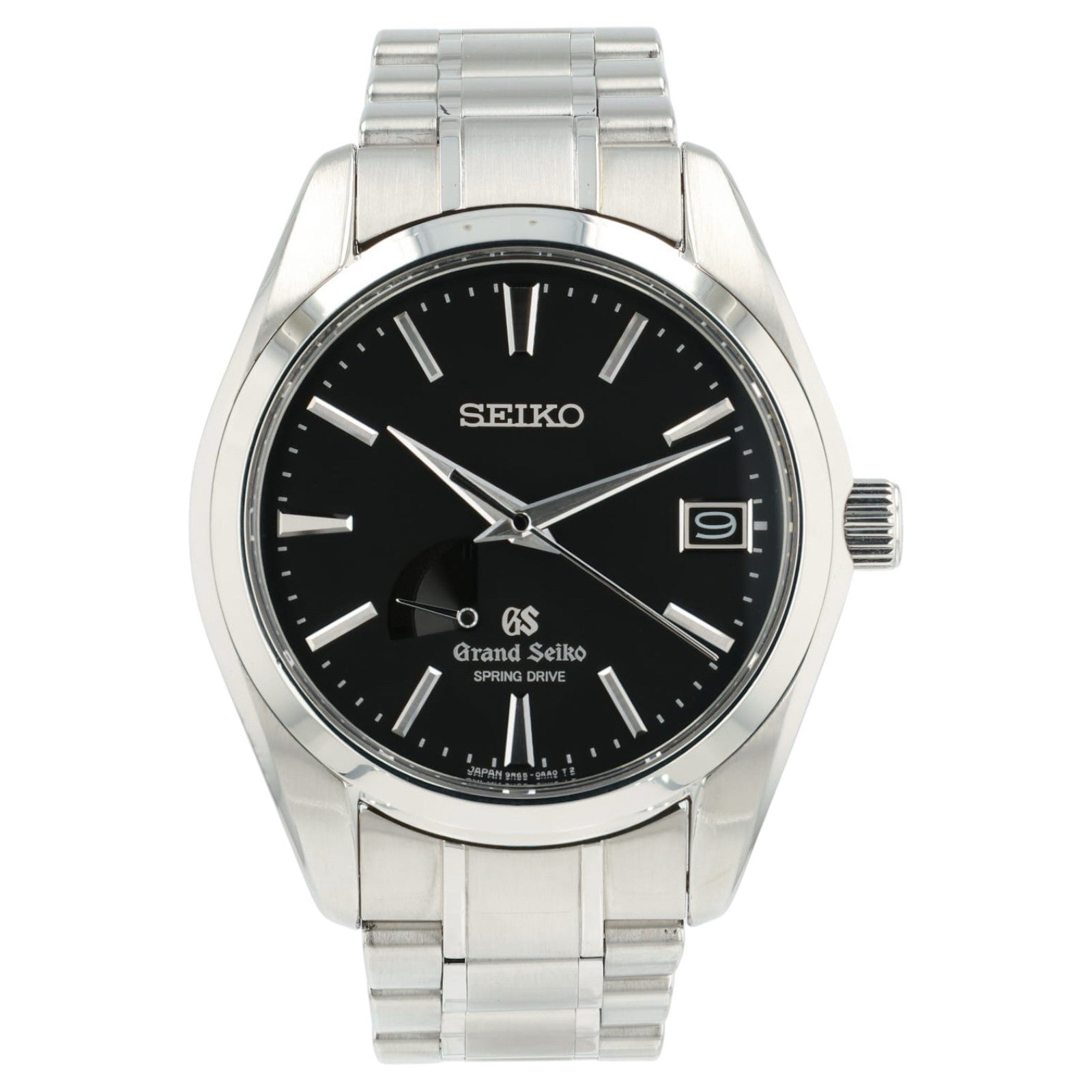 Grand Seiko Black Dial Stainless Steel 40mm Automatic Men’s Watch SBGA003
