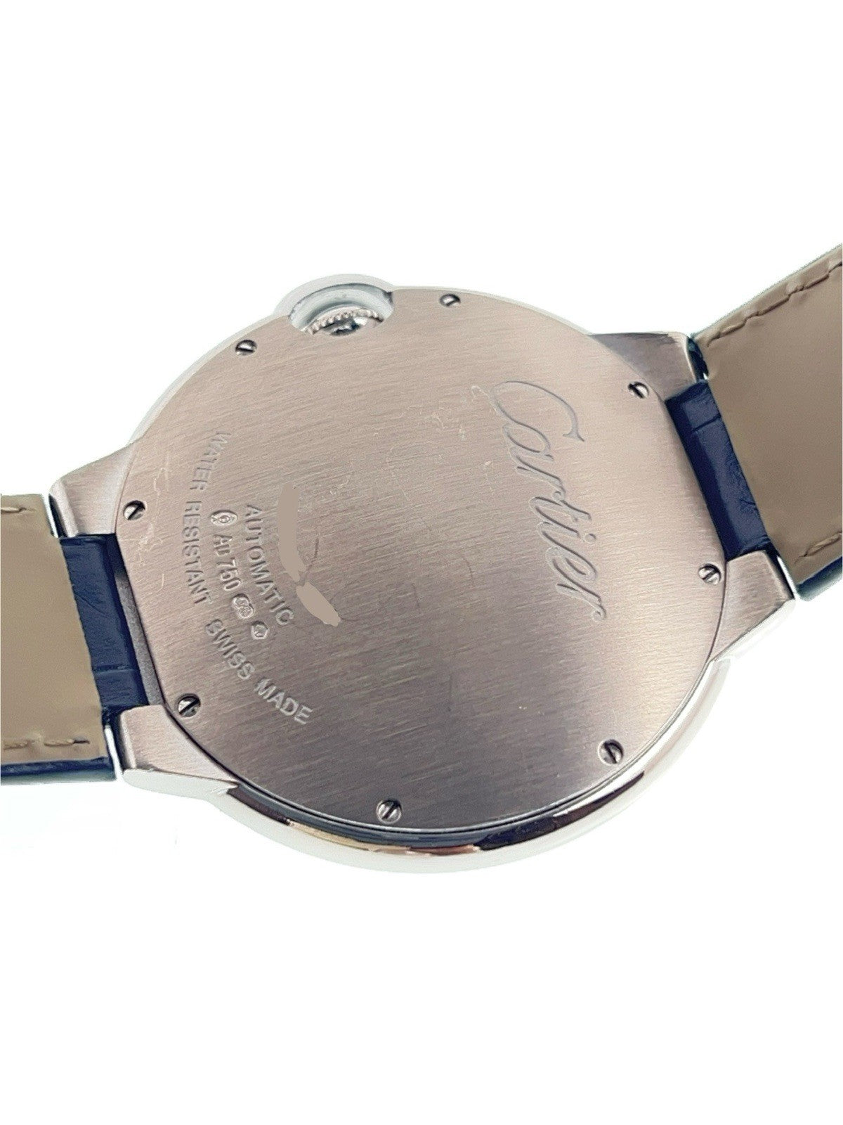 Cartier Ballon Bleu 18k White Gold Silver Dial 42mm Automatic Men’s WE9009Z3