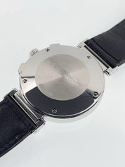 IWC Da Vinci Stainless Steel Black Dial 37mm Quartz Movement Mens IW372810