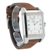 Jaeger-LeCoultre Reverso Squadra Steel Silver Dial 50x34mm Auto Mens Q7008420