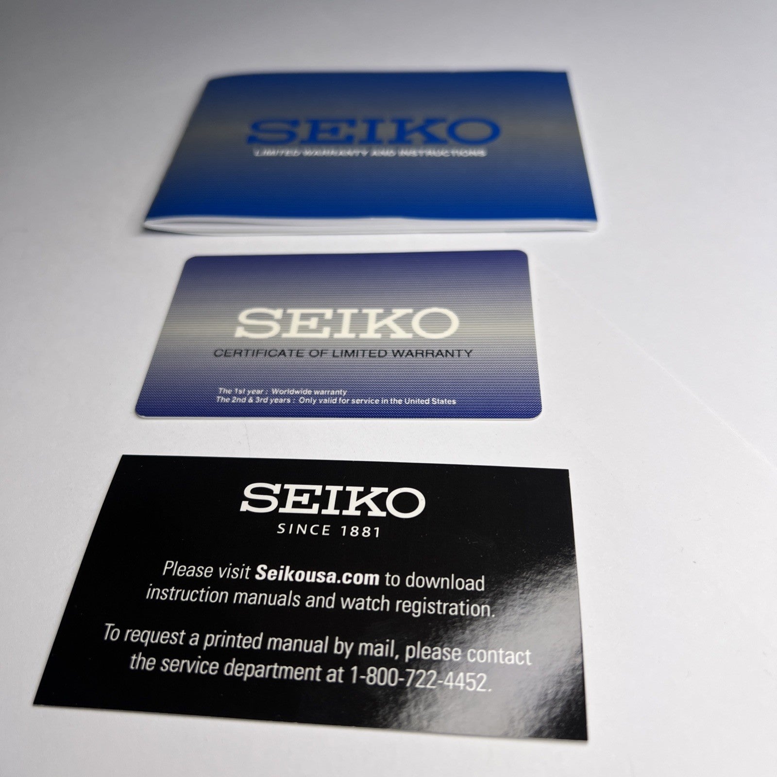 Seiko 39mm Steel Limited Edition Blue Alpinist SPB089 Automatic Date Watch B & P