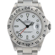 Rolex Explorer II White Dial Stainless Steel 40mm Automatic Men’s Watch 16570