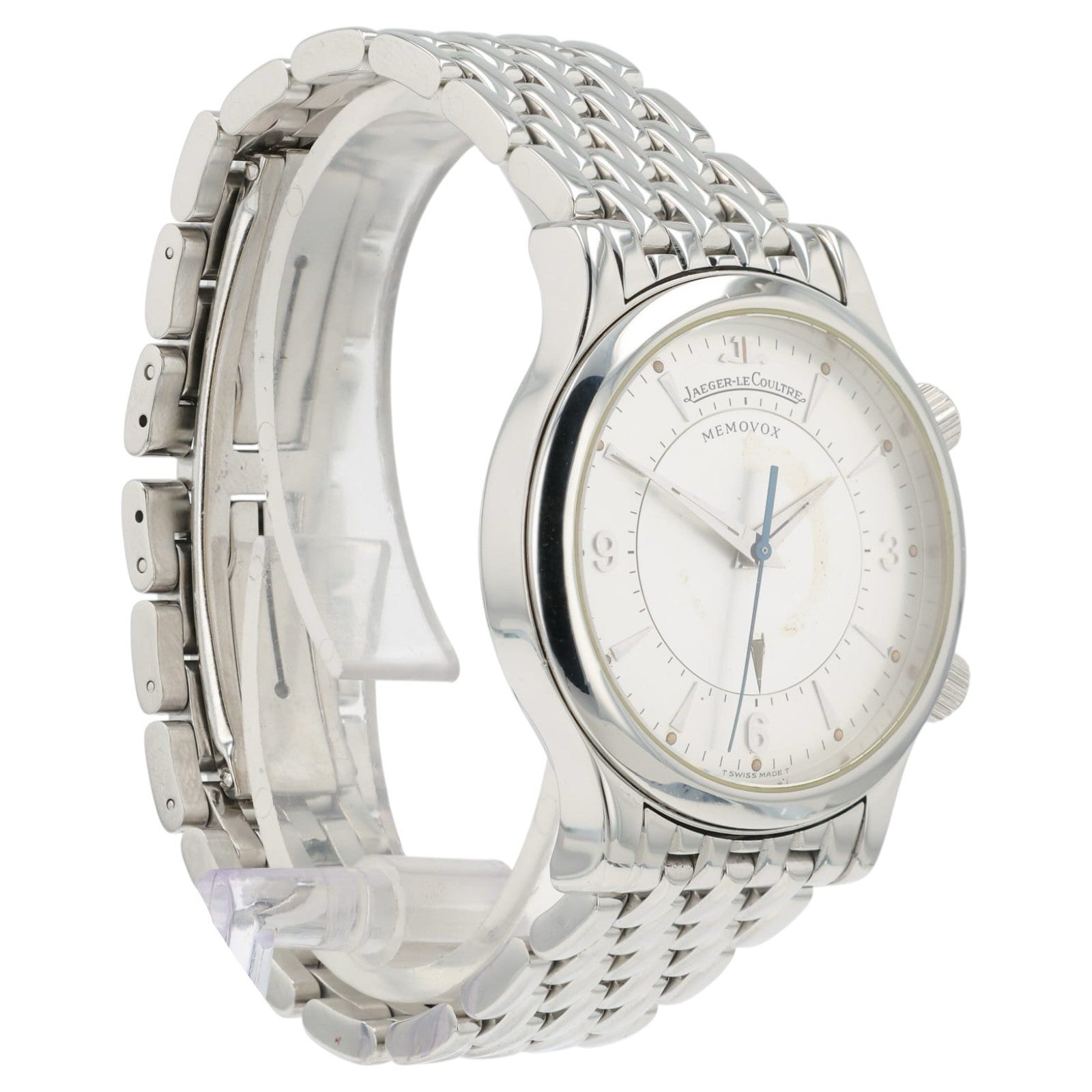 Jaeger-LeCoultre Master Memovox Silver Dial Steel 36mm Automatic Men’s 144.8.94