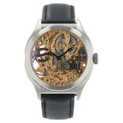 Philip Stein X Kudoke Skeleton Dial Stainless Steel 46mm Manual Wind Men’s Watch