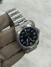 2023 Rolex Air King Stainless Steel Black Dial 40mm Automatic Men’s Watch 126900