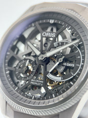 Oris ProPilot X Titanium Skeleton Dial 44mm Manual Wind Mens 01 0115 7759 7153