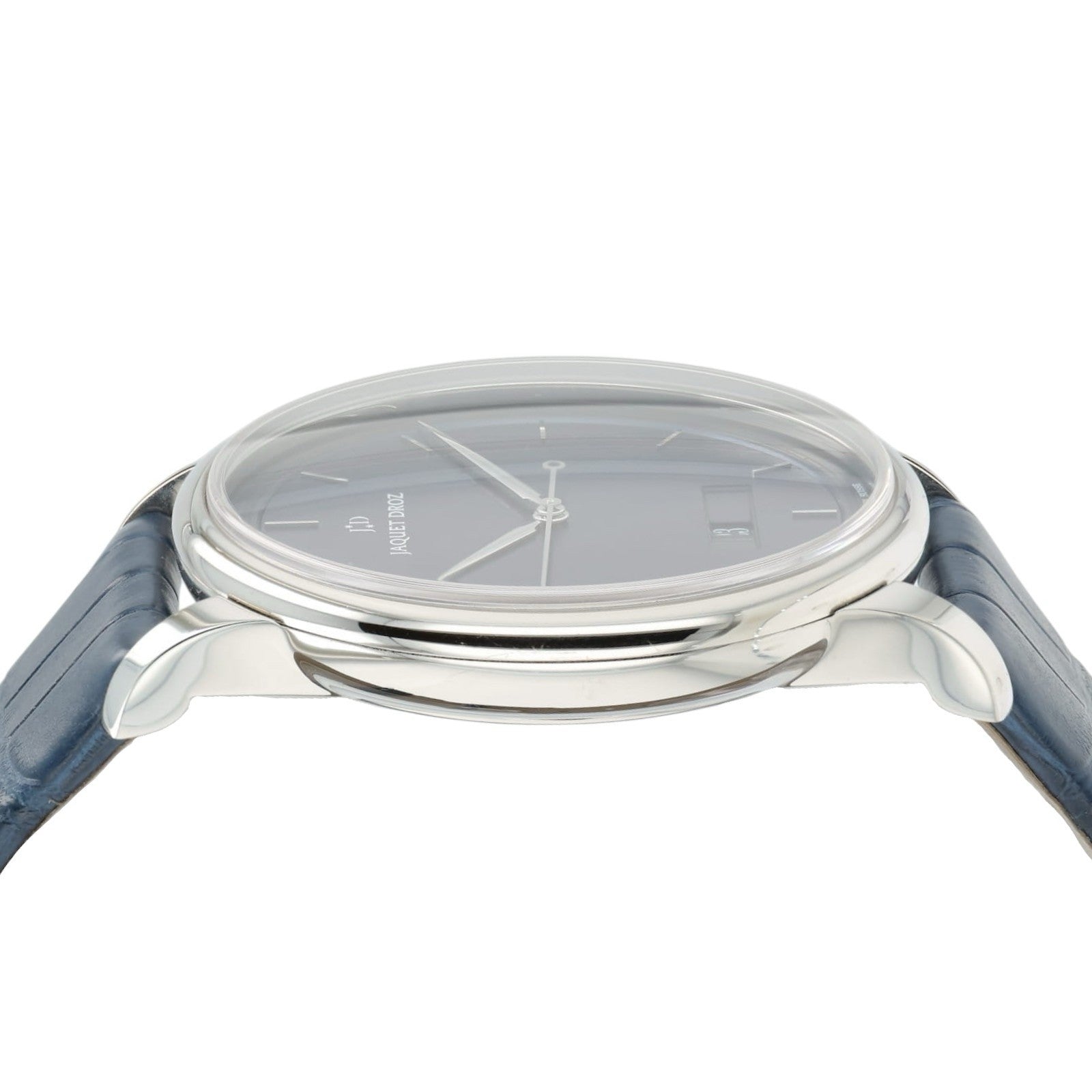 Jaquet Droz Grande Heure Blue Dial Stainless Steel 43mm Automatic J017530241