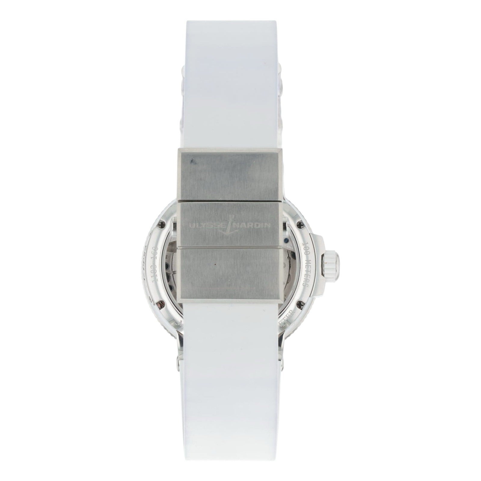 Ulysse Nardin Marine Steel Mother Of Pearl Dial 39mm Automatic Mens 1183-160