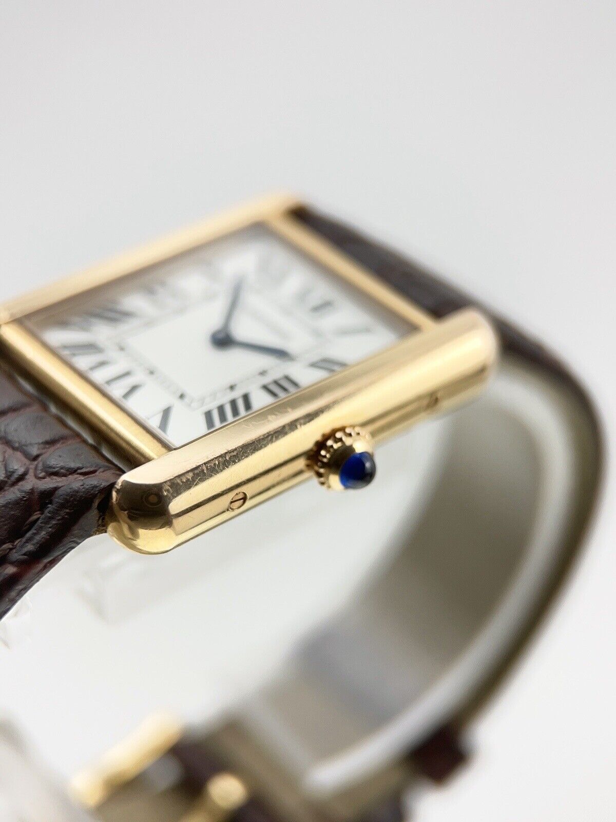 Cartier Tank Solo 18k Yellow Gold and Steel Quartz Unisex Watch 3168