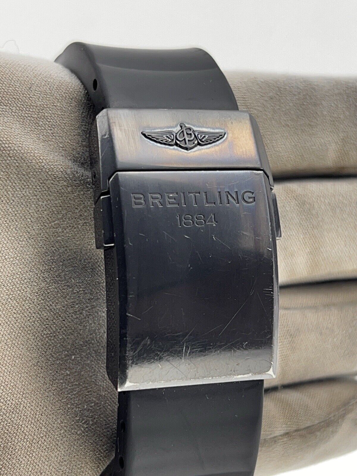 Breitling Bentley Black Diamond Stainless Steel 45mm Automatic Men’s M13362