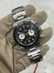2023 Tudor Black Bay Chronograph 79360N 41mm Black Dial Stainless - Box Papers