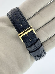 Piaget Gouverneur 18k Yellow Gold Silver Dial 34mm Manual Wind Men's Watch 15968