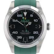 Rolex Air King Stainless Steel Black Dial 40mm Automatic Men’s Watch 116900 B&P