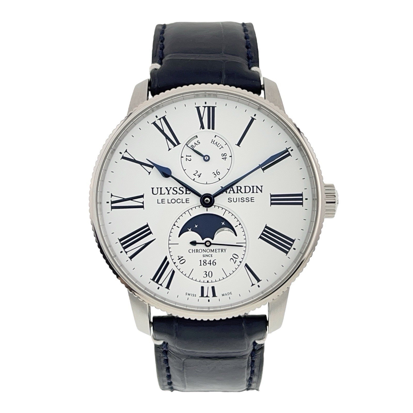 Ulysse Nardin Marine Torpilleur Moonphase 1193-310 | Birmingham Luxury Watches Birmingham, Michigan