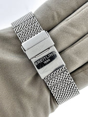 BREITLING Transocean A41310 Chronograph Date Automatic Men's Watch With Box