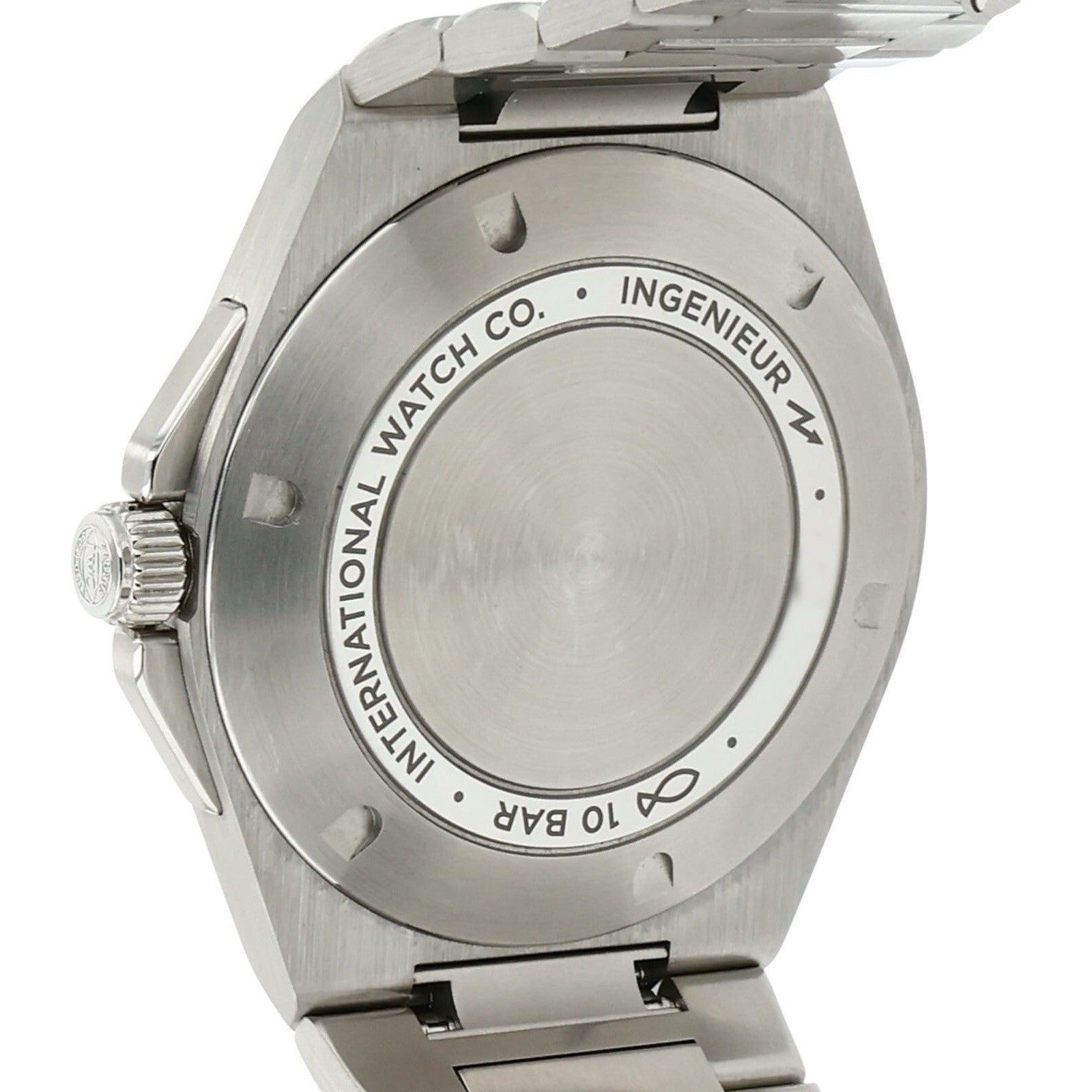 IWC Ingenieur Stainless Steel Black Dial 40mm Automatic Men’s Watch IW328901