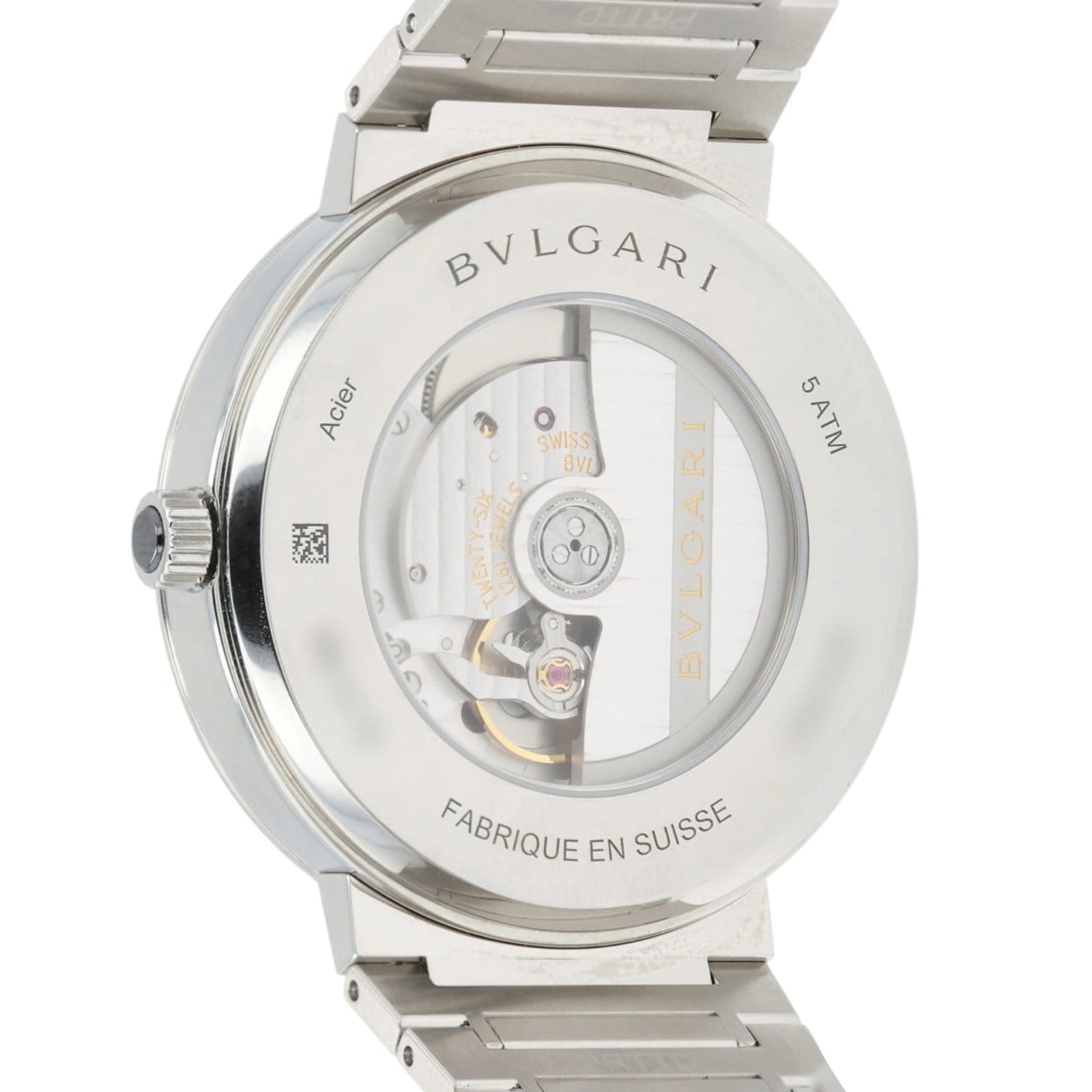 Bulgari Blue Dial Stainless Steel 41mm Automatic Mens Watch Date BB41S