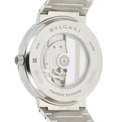 Bulgari Blue Dial Stainless Steel 41mm Automatic Mens Watch Date BB41S