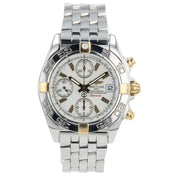 Breitling Chronomat Cockpit White Dial Stainless Steel 39mm Auto Watch B13358