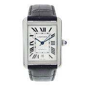 Cartier Tank Solo XL Steel Silver Color Dial 31mm Automatic Men’s Watch WSTA0029