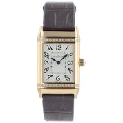 Jaeger‑LeCoultre Reverso Duetto Classique 18k Rose Gold Diamond Women's Watch