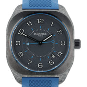 Hermes H08 Carbon & Titanium Gray Dial 42mm Automatic Movement Men’s Watch