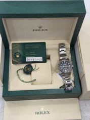 2022 Rolex Explorer Steel Black 36mm Automatic Men’s Watch 124270 - Box/Papers